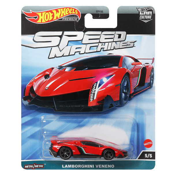 Hot Wheels Speed Machines - Lamborghini Veneno 