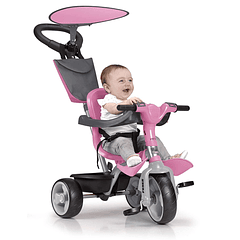 Triciclo Baby Plus Music Rosa