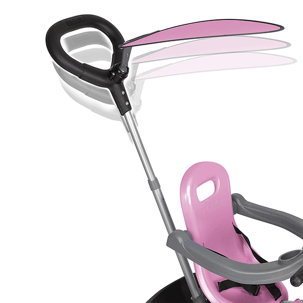 Triciclo Baby Plus Music Rosa 5