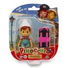 Pinocchio and Friends - Figura Pinóquio com Skate 1