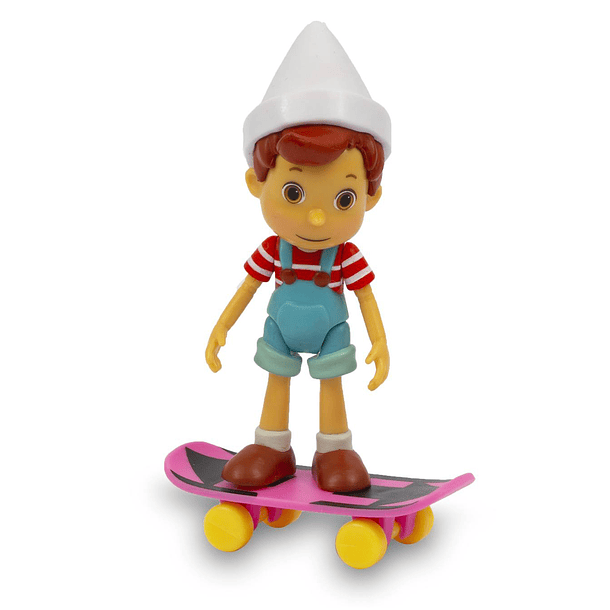 Pinocchio and Friends - Figura Pinóquio com Skate 2