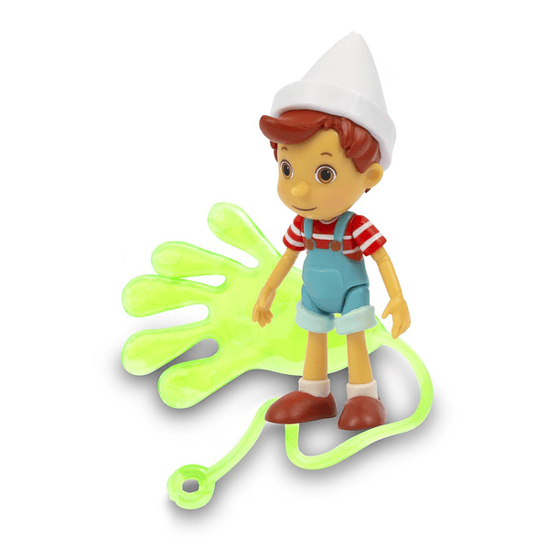 Pinocchio and Friends - Figura Pinóquio com Mão Pegajosa 2