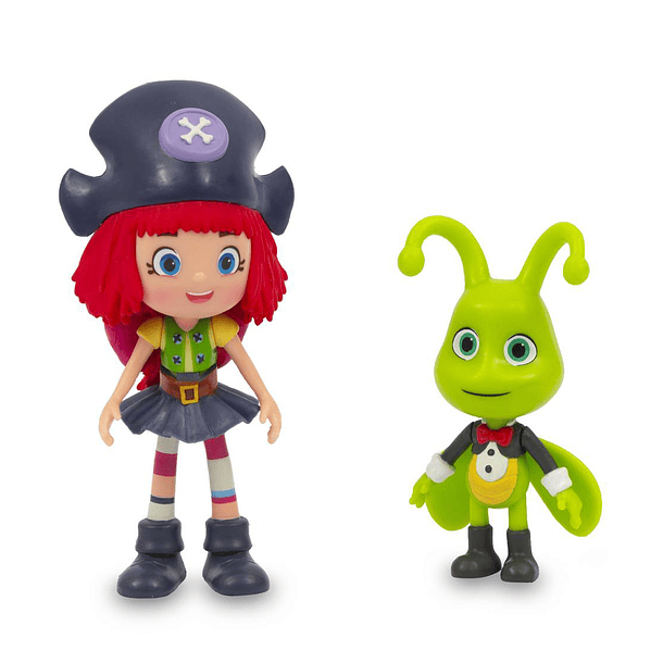 Pinocchio and Friends - 2 Figuras Freeda e Grilo Falante 2