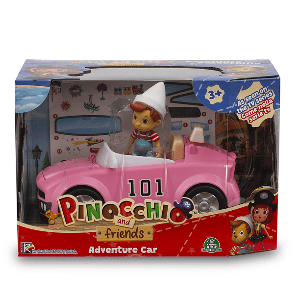 Pinocchio and Friends - Carro com Figura Pinóquio 1