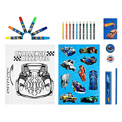Hot Wheels - Conjunto para Colorir Torre