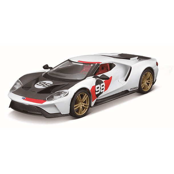 Bburago Race - 2021 Ford GT Serie Heritage 