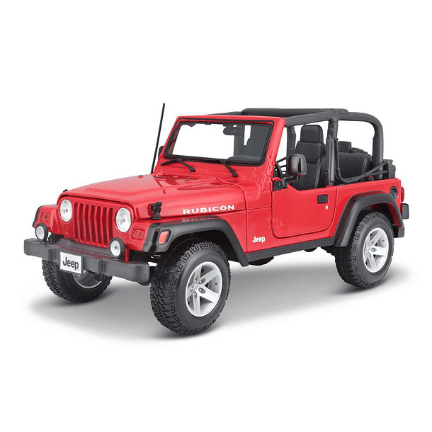 Maisto Special Edition - Jeep Wrangler Rubicon Vermelho 