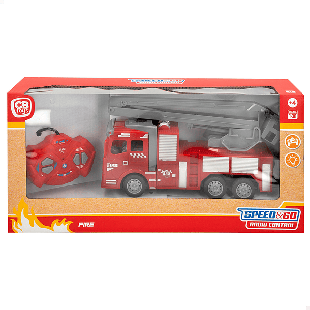 Speed & Go - Camião dos Bombeiros RC 1