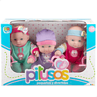 Pitusos - Pack 3 Bonecas 1