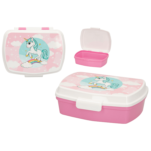 Unicórnio Arco-Íris - Lancheira 