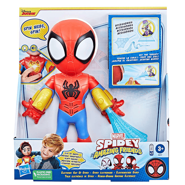 Spidey - Homem-Aranha Uniforme Eletrónico 1