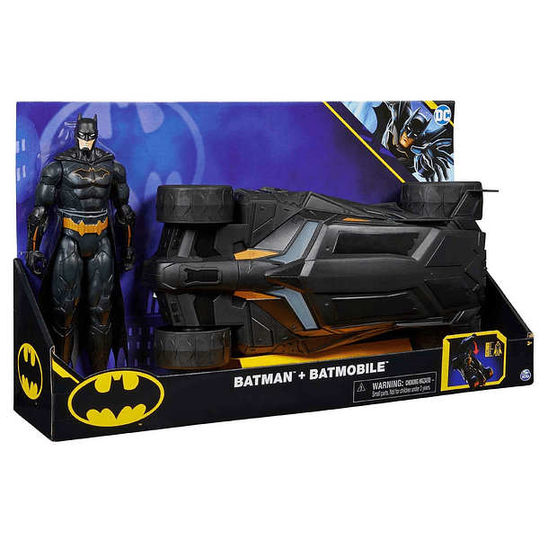 Batman Figura XL + Batmobile  1