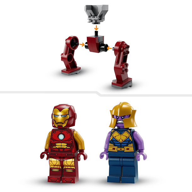 A Armadura Hulkbuster de Iron Man contra Thanos 3