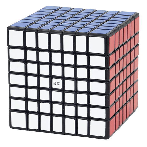 Cubo Mágico Qiyi - Qixing W 7x7 Preto 
