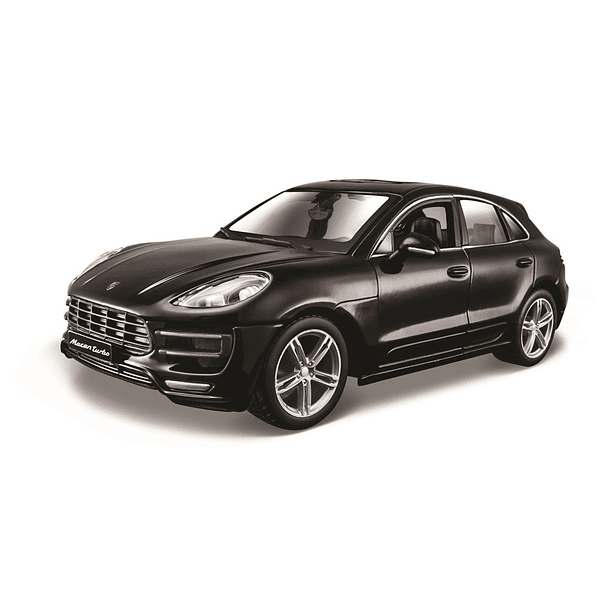 Bburago 1:24 - Porsche Macan Preto 