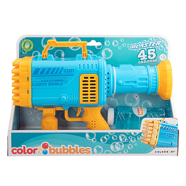 Color Bubbles - Bazooka de Bolas de Sabão 1