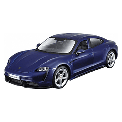 Bburago 1:24 - Porsche Taycan Turbo S Azul