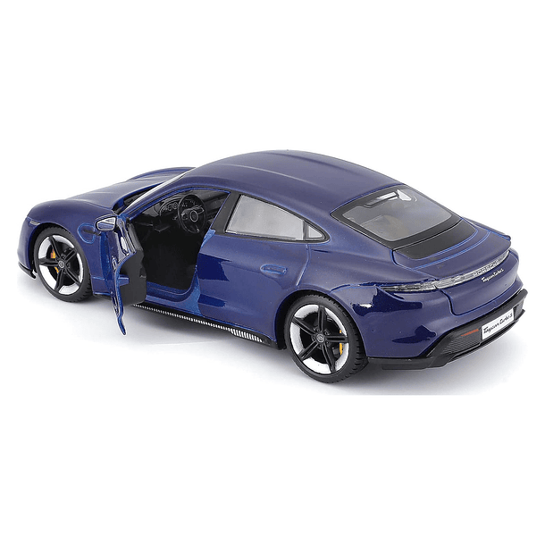 Bburago 1:24 - Porsche Taycan Turbo S Azul 2