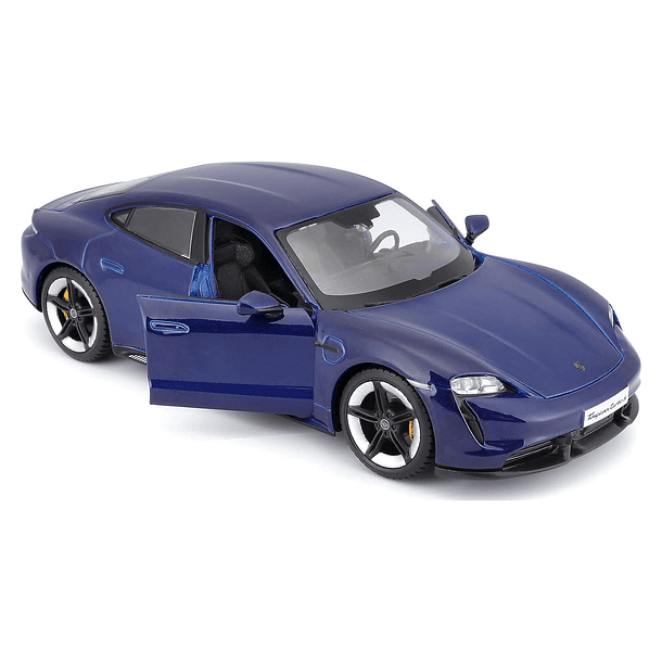 Bburago 1:24 - Porsche Taycan Turbo S Azul 3
