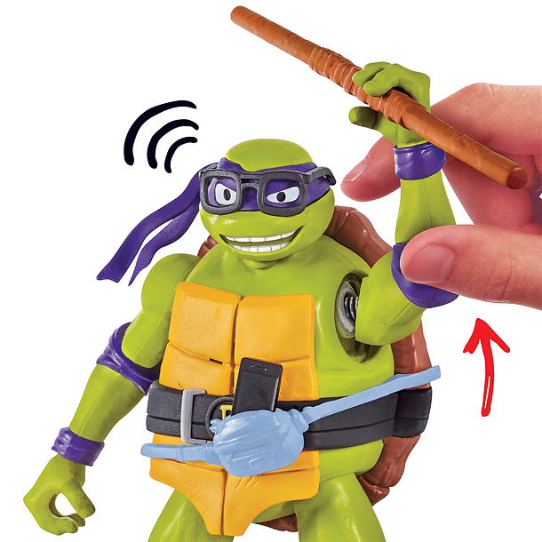 Figura Deluxe Ninja Shouts - Donatello 3