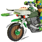 Veículo com Figura Ninja Kick Cycle - Leonardo 5