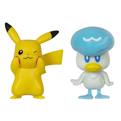 Pokémon - Battle Figure Pack Pikachu + Quaxly