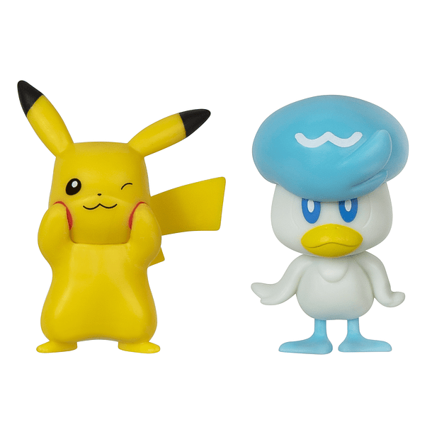 Pokémon - Battle Figure Pack Pikachu + Quaxly 2