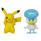 Pokémon - Battle Figure Pack Pikachu + Quaxly 2
