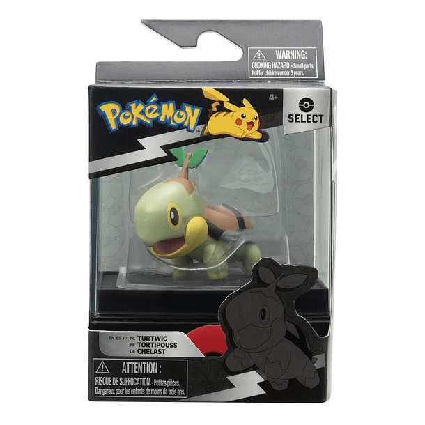 Pokémon Select - Figura Turtwig em Expositor 1