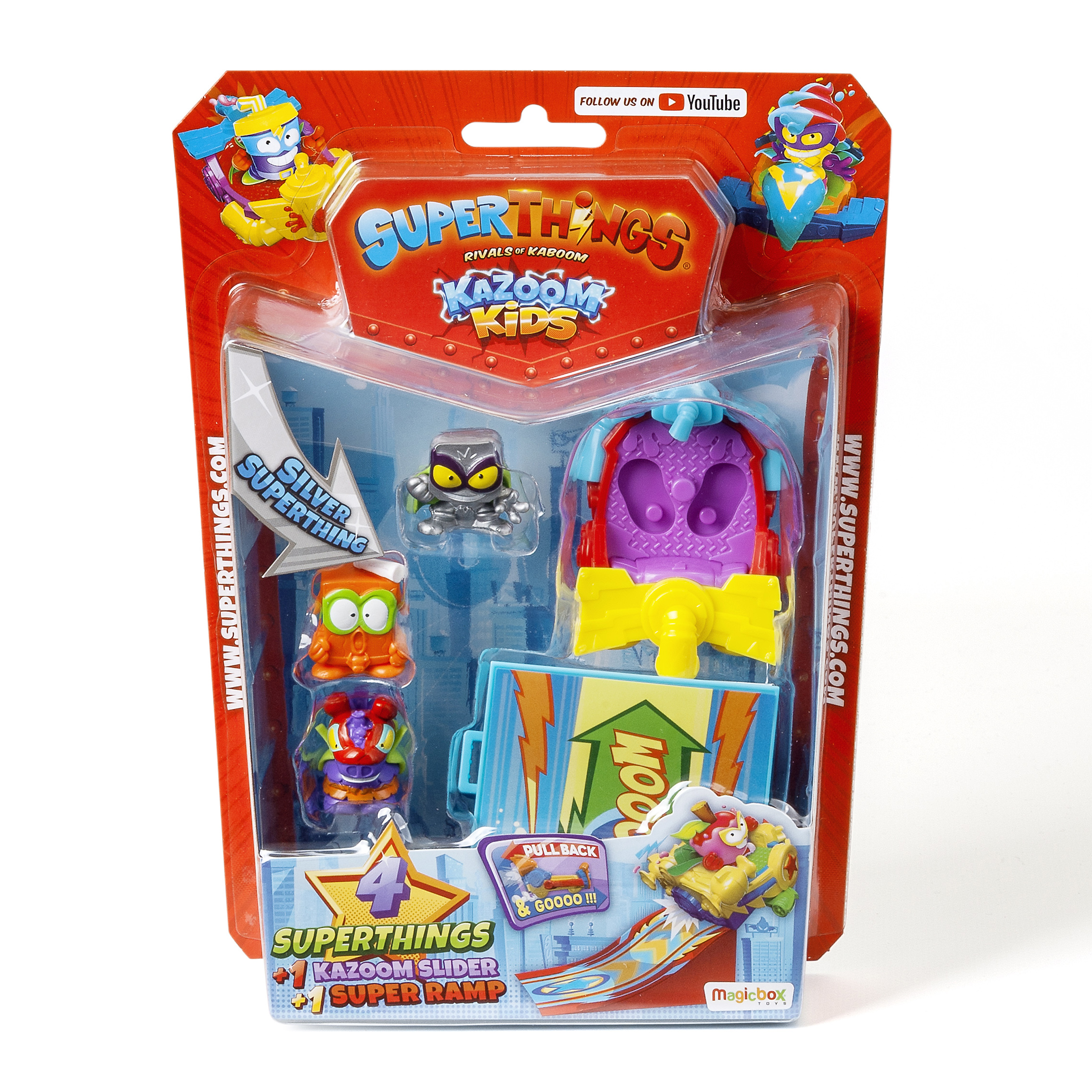 SuperThings - Kazoom Kids 4 SuperThings + Kazoom Slider + Su | Cubos ...