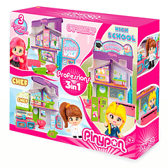 PinyPon Casa de Profissões 3 em 1