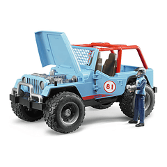 Jeep Todo Terreno com Figura