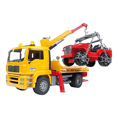 Reboque MAN TGA c/Veiculo Off-Road