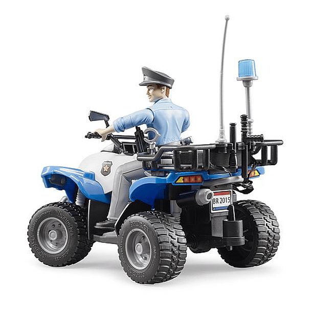 Moto Quatro Policial com Polícia e Acessórios 2