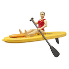 Nadador Salvador com Prancha de Stand-Up Paddle 3