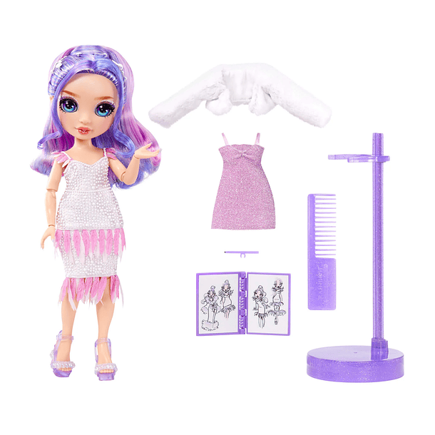 Rainbow High Fantastic Fashion - Violet Willow 2