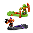 Legends Of Akedo - Mini Pack Batalha Michelangelo vs. Bebop 2