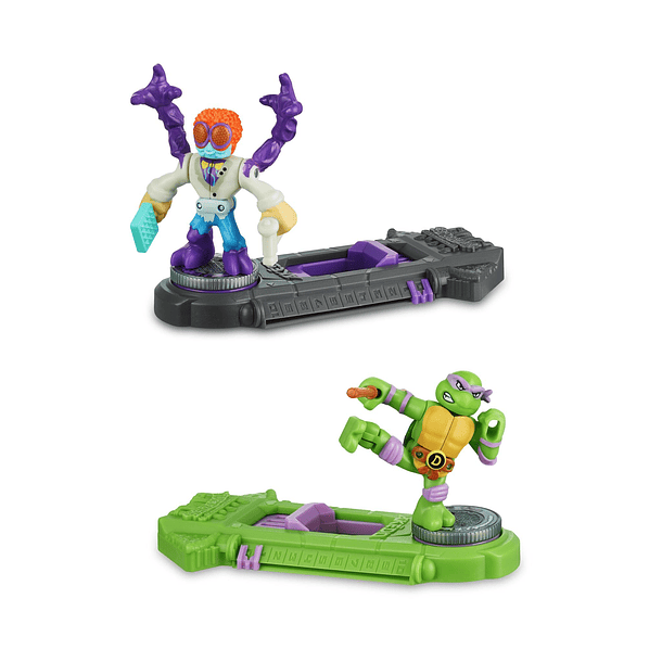 Legends Of Akedo - Mini Pack Batalha Donatello vs. Baxter Stockman 2