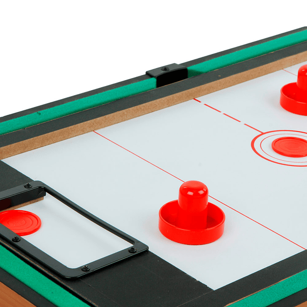 CB Games - Mesa Multijogos 4 em 1 de Madeira 8