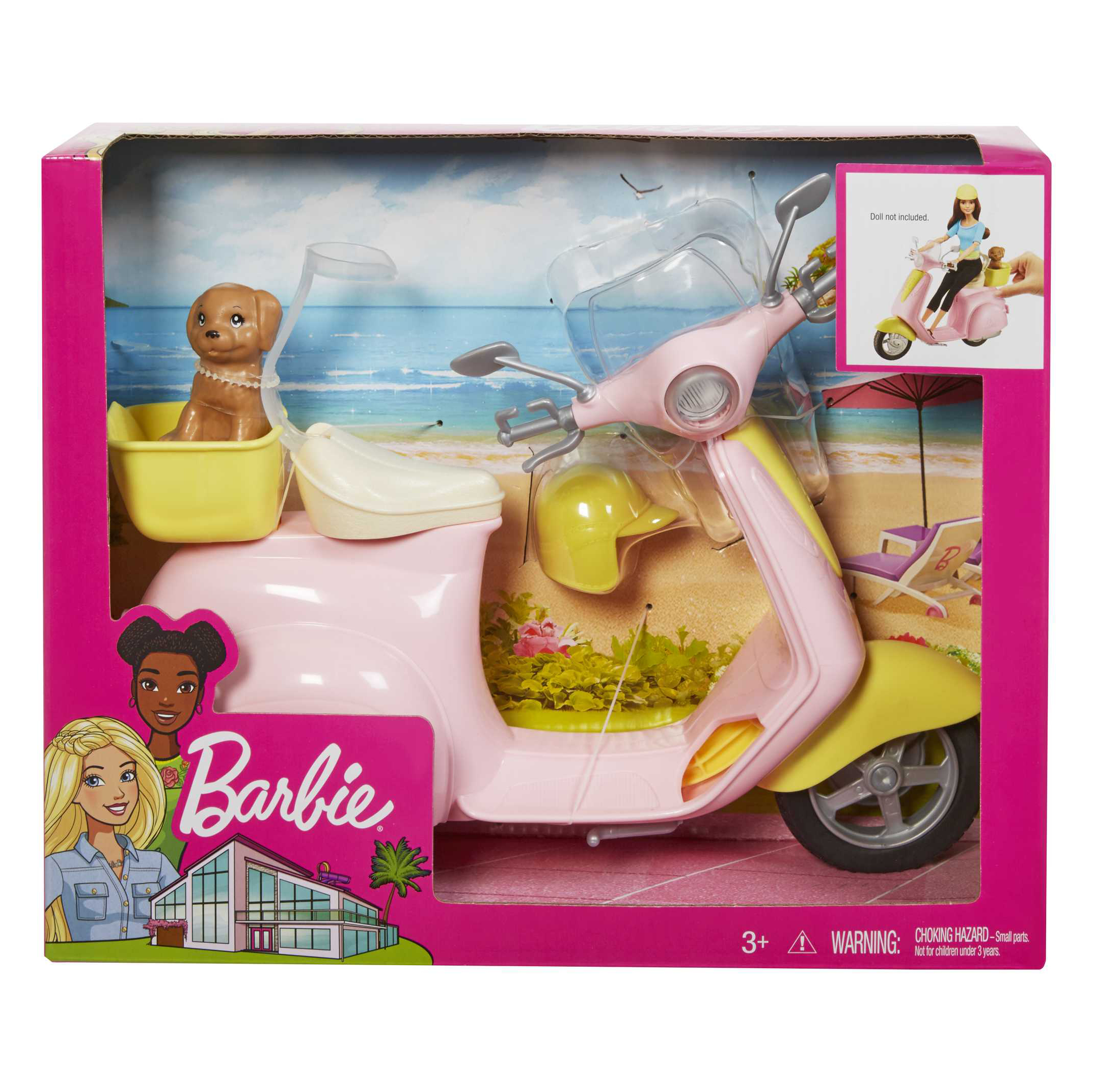 Barbie Scooter Cubos Luminosos