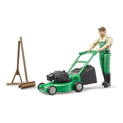 Conjunto de Jardineiro com Corta-Relva