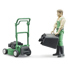 Conjunto de Jardineiro com Corta-Relva