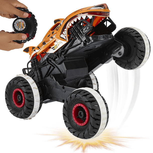 Hot Wheels Monster Trucks - Unstoppable Tiger Shark RC 3
