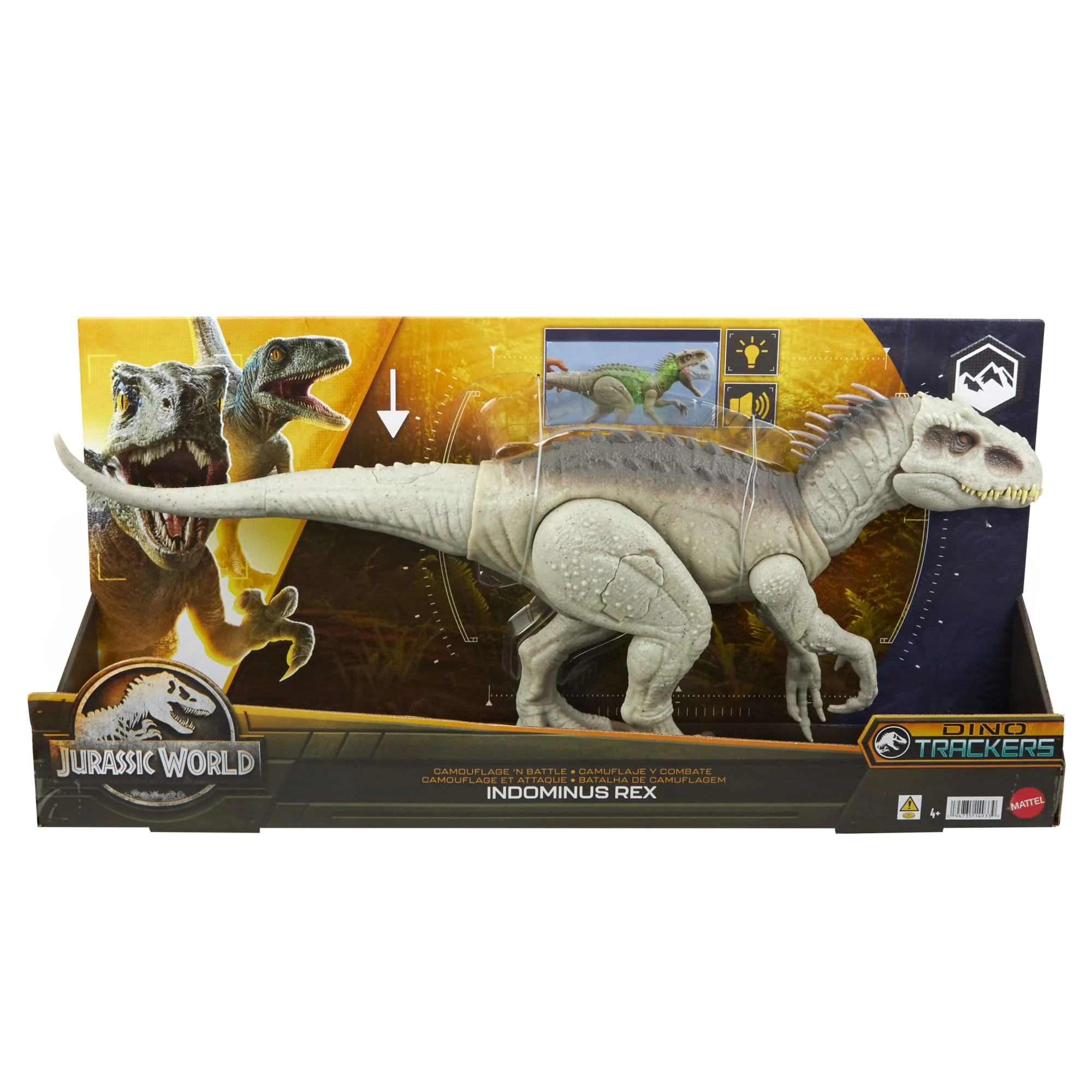 Jurassic World - Figura dinossauro T-Rex passo e ataque