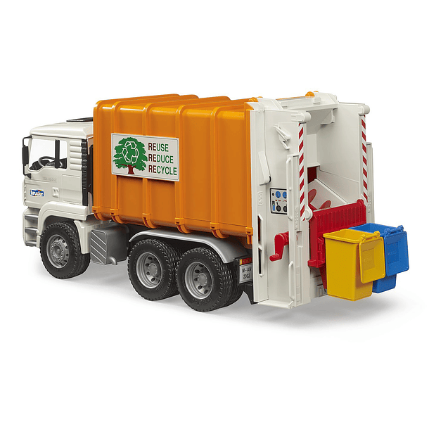 Camião do Lixo MAN TGS com Carregamento Traseiro 2