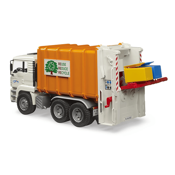 Camião do Lixo MAN TGS com Carregamento Traseiro 3