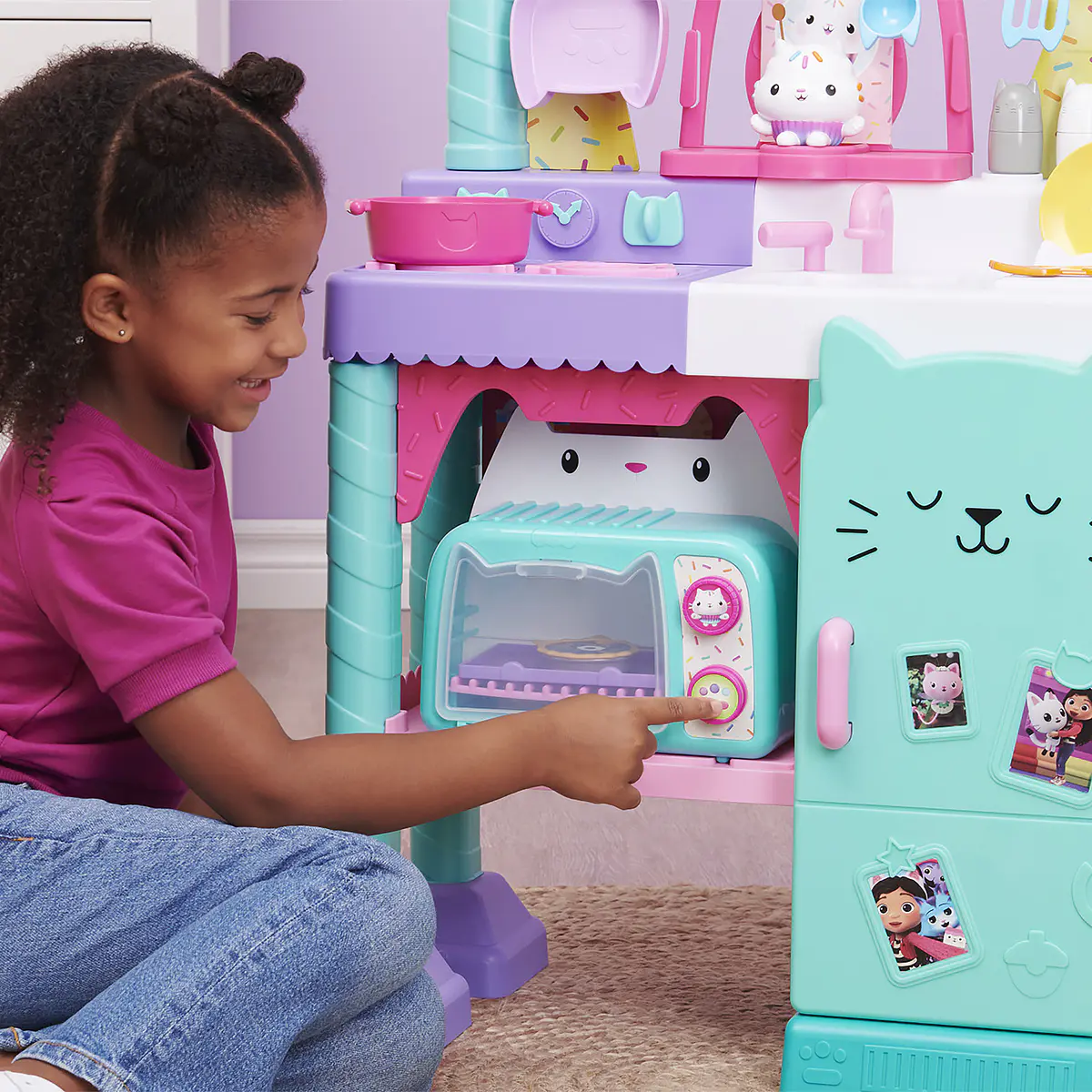 Gabby's Dollhouse - Mega Cozinha | Cubos Luminosos