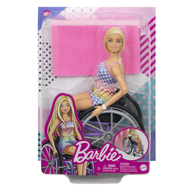 Barbie Fashionistas Cadeira de Rodas 1