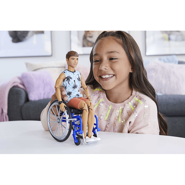 Ken Fashionistas Cadeira de Rodas 5