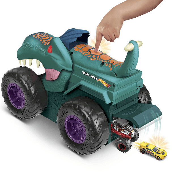 Hot Wheels Monster Trucks - Car Chompin’ MEGA Wrex 4